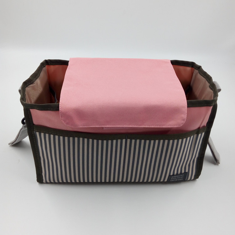 Große Wickeltasche mit Fächern für Fläschchen, Windeln & Zubehör