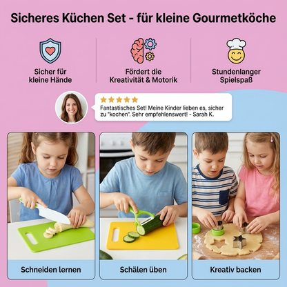 Sicheres Küchen Set - für kleine Gourmetköche