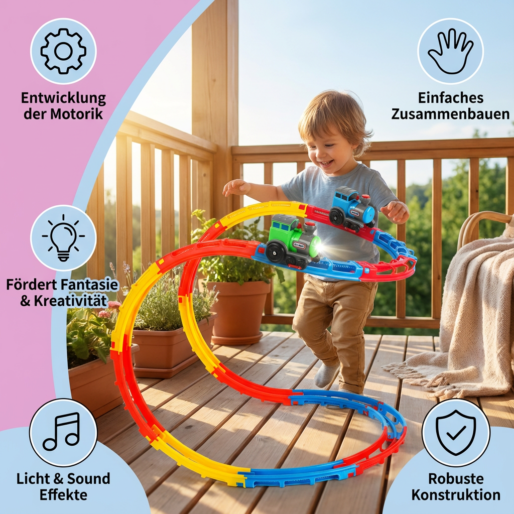 Zug Achterbahn Spielzeug