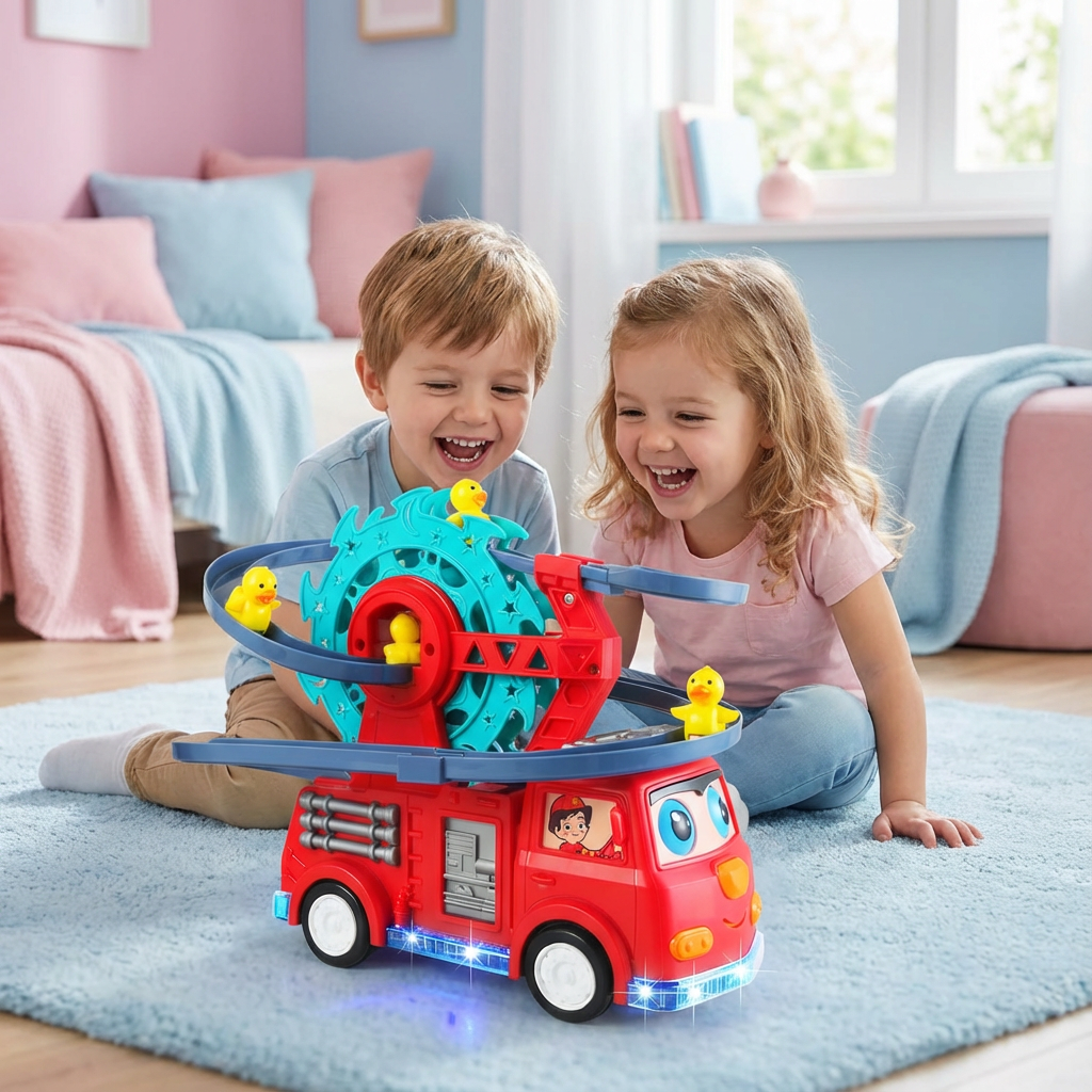 Feuerwehr Entenrutsche Spielauto