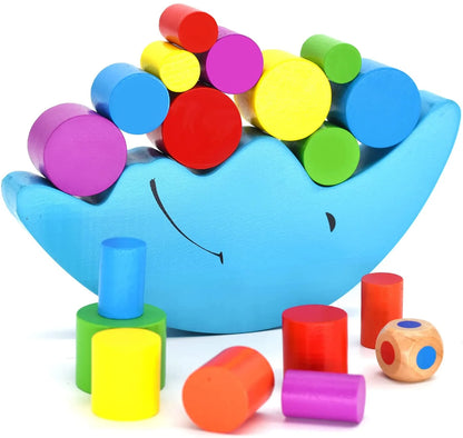 Buntes Stapelspielzeug – Lernspielzeug für Kinder mit Farben und Formen