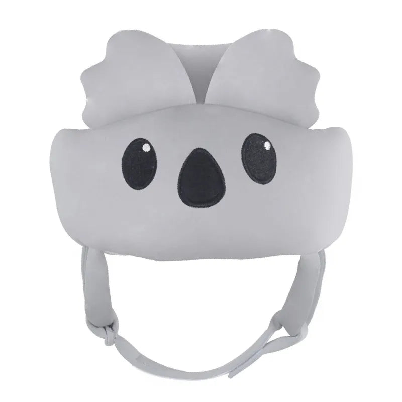 Baby Schutzhelm mit Tiermotiv – Weicher Kopfschutz für Kleinkinder