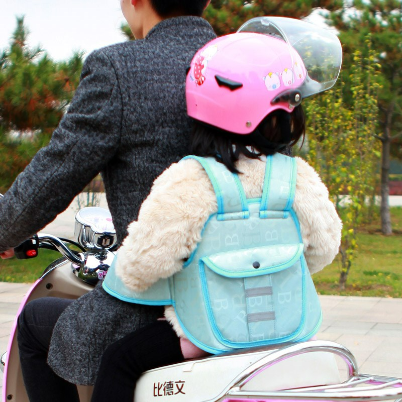 Kindersicherheitsgurt für Roller & Motorrad – Verstellbarer Sicherheitsrucksack