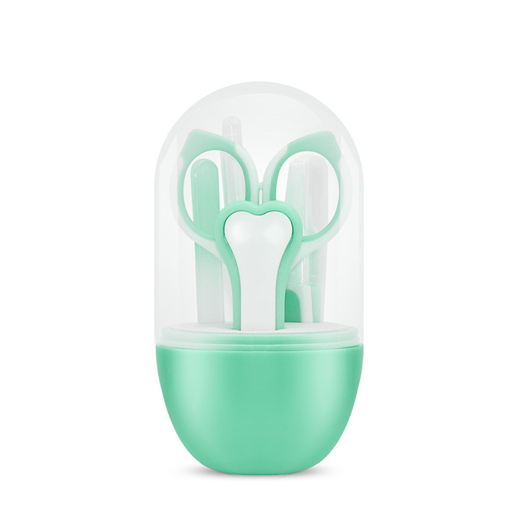 Baby Pflege Set – Sicherheitsnagelschere, Nagelfeile und Pinzette für Kinder