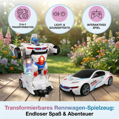 Transformierbares Rennwagen-Spielzeug