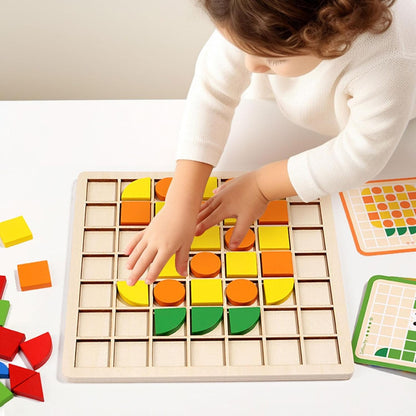 Holzpuzzle für kleine Kinder