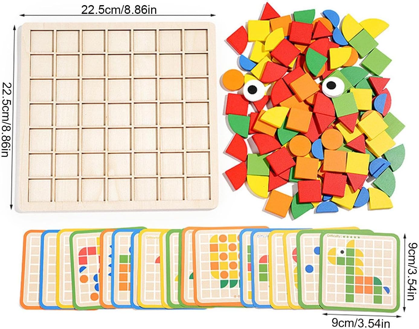 Holzpuzzle für kleine Kinder