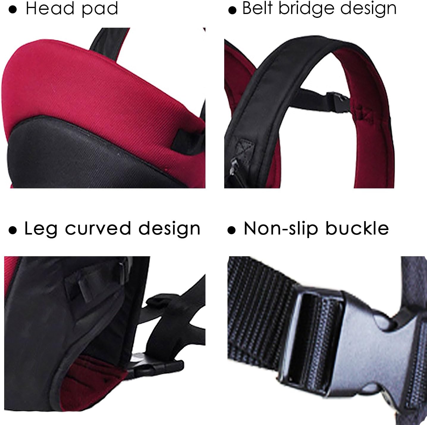 Ergonomische Babytrage mit verstellbaren Gurten