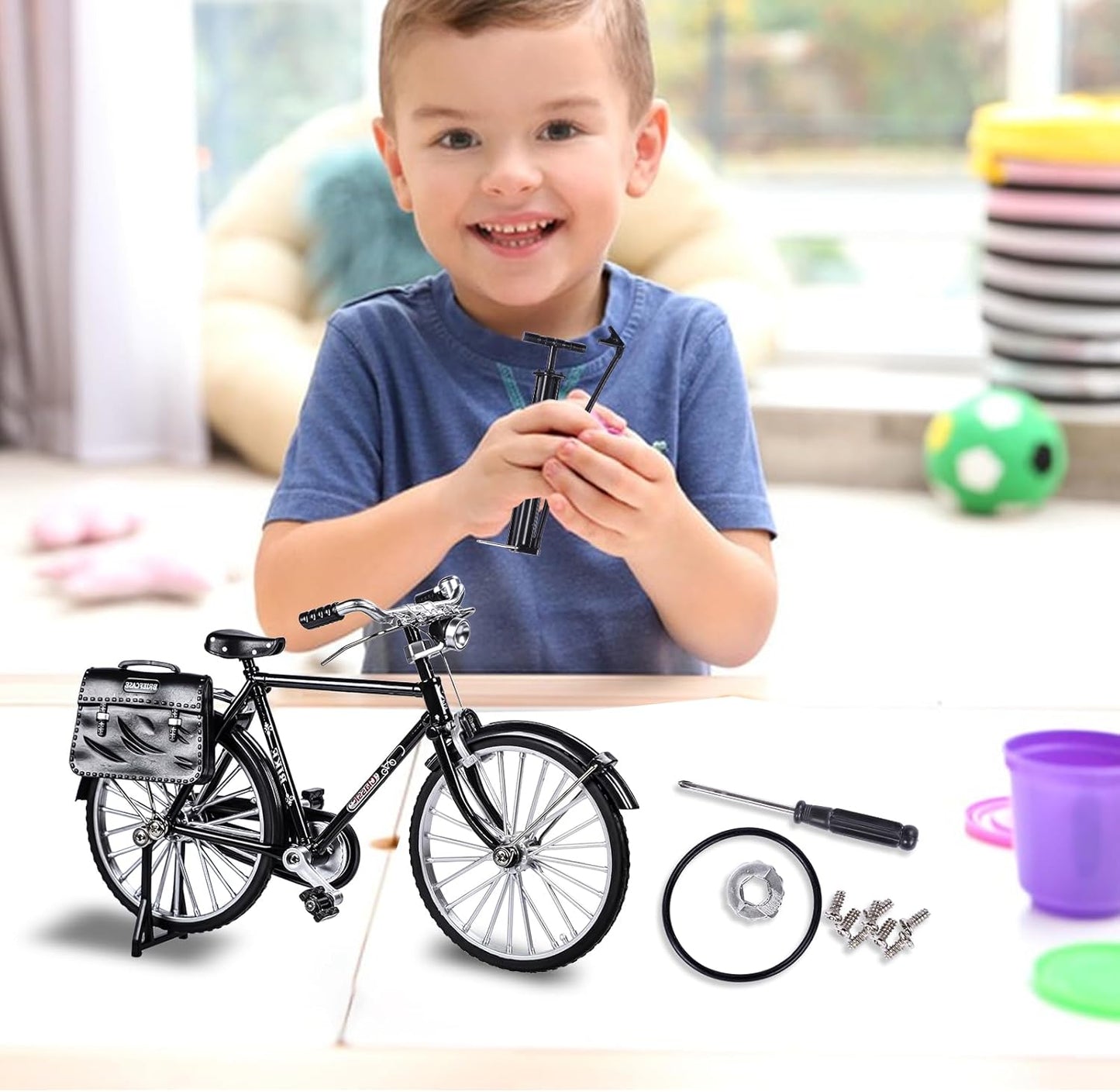 DIY Modellfahrrad im Miniaturmaßstab