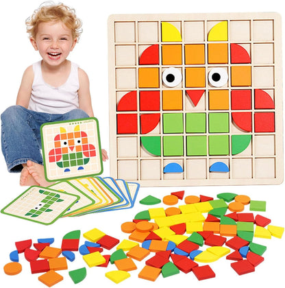 Holzpuzzle für kleine Kinder