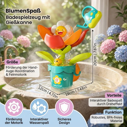 BlumenSpaß Badespielzeug mit Gießkanne