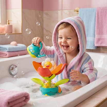 BlumenSpaß Badespielzeug mit Gießkanne