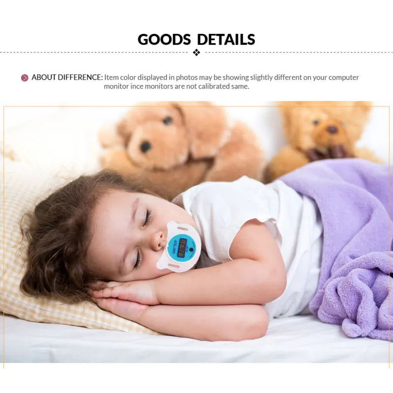 Digitales Baby-Thermometer als Schnuller