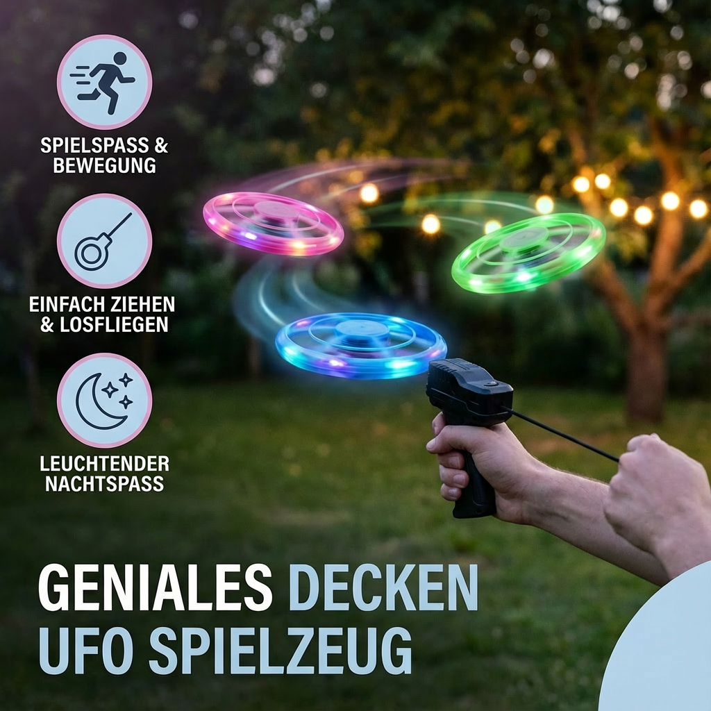 Geniales Decken Ufo Spielzeug