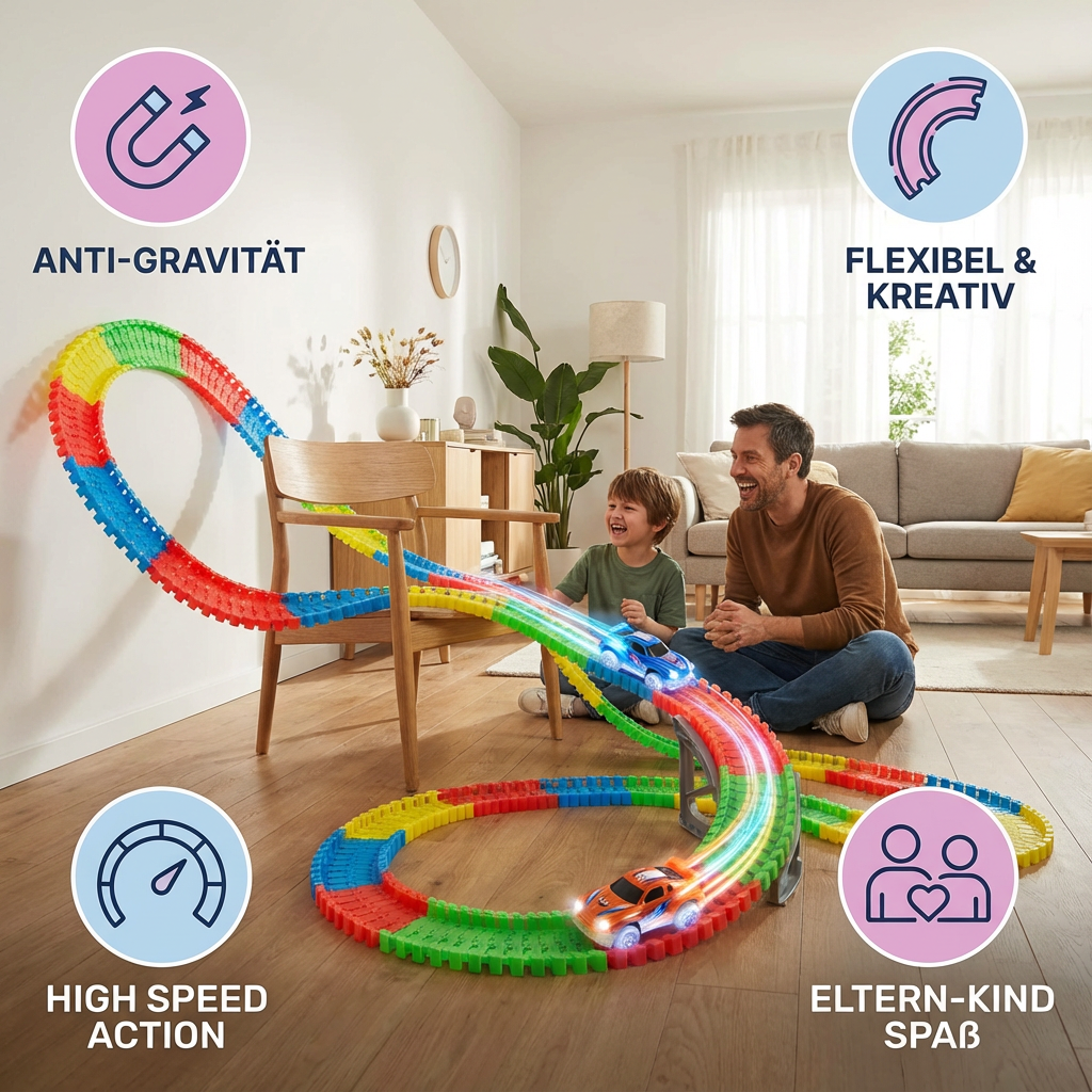 Anti-Schwerkraft Rennbahn