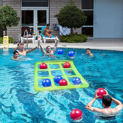 Aufblasbares Pool Tic Tac Toe