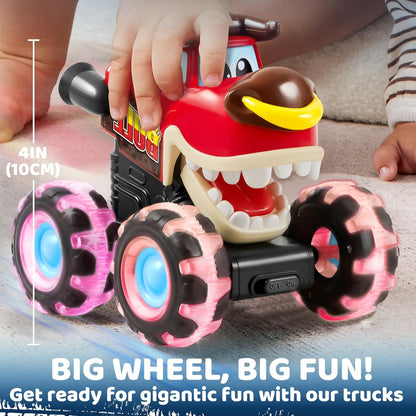 Leuchtende Monstertruck Spielautos