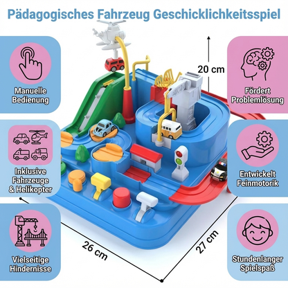 Pädagogisches Fahrzeug Geschicklichkeitsspiel für Kinder