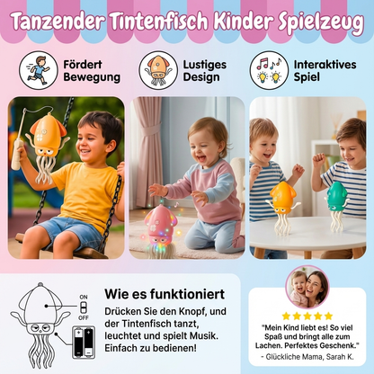 Tanzender Tintenfisch Kinder Spielzeug