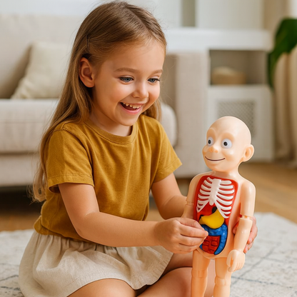3D-Anatomie-Model für Kinder – Lernspielzeug mit Organen