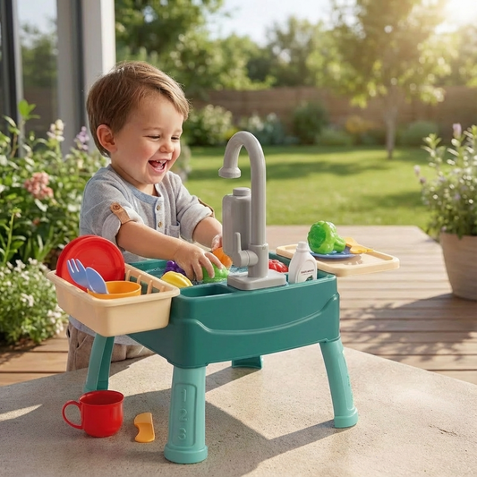 WasserWunder - Spielküche mit Magischem Wasserhahn