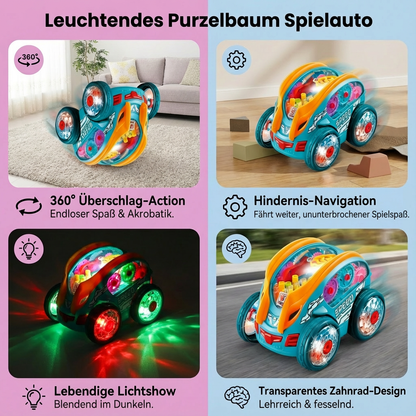 Leuchtendes Purzelbaum Spielauto