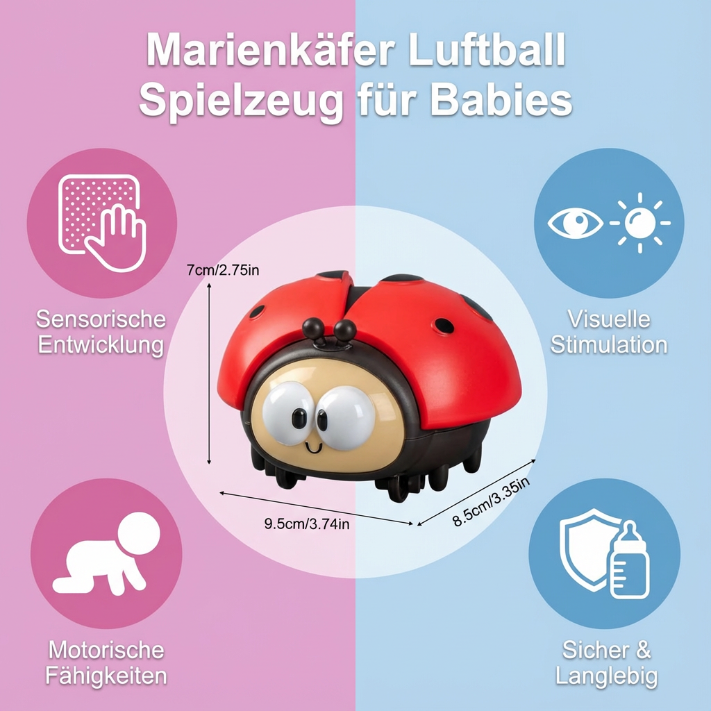 Marienkäfer Luftball Spielzeug für Babies