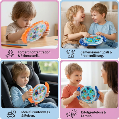 3D Kugel-Labyrinthrad – Geschicklichkeits- und Lernspiel