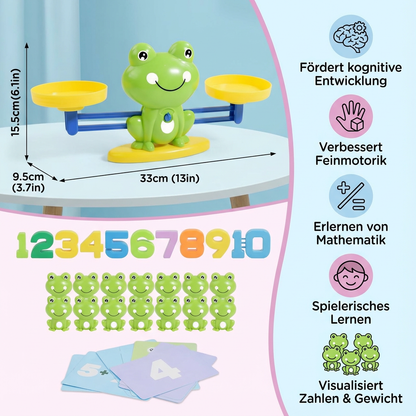 Pädagogische Frosch Waage Kinder Spielzeug - Mathematik leicht gemacht!
