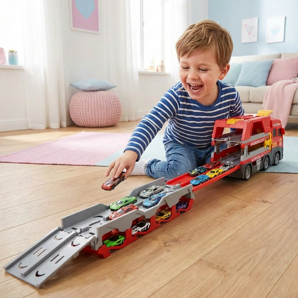 Autorennbahn Spiel Truck für Kinder