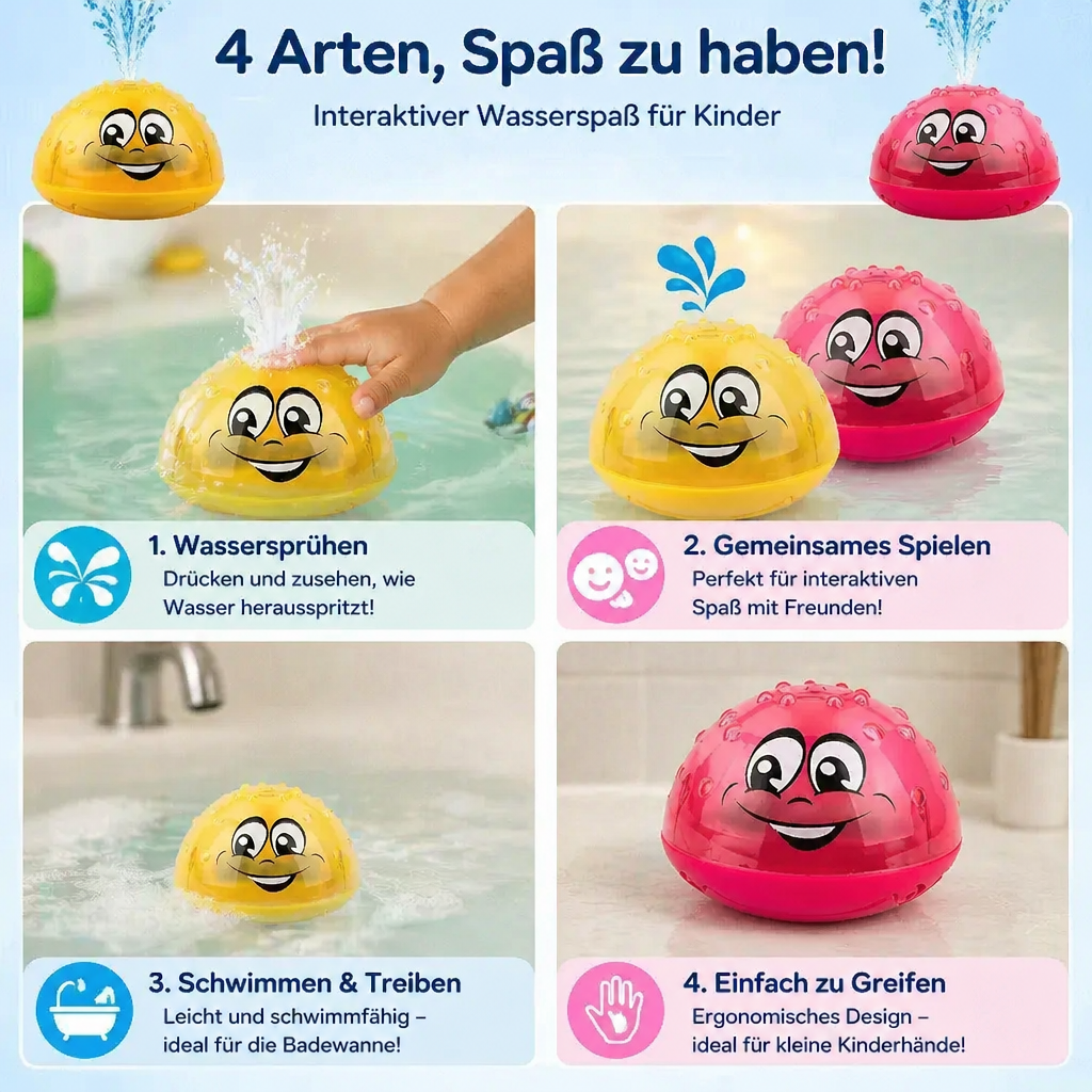 Magischer Sprühball – interaktives Wasserspielzeug für fröhlichen Badespaß & Unterhaltung