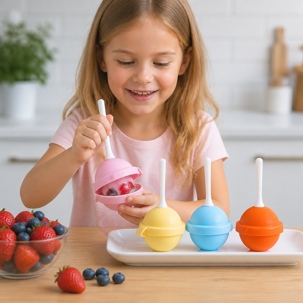 Lollipop Eisform zum selber machen im 4er Pack