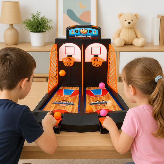 Basketball-Shootout-Spiel für 2 Spieler