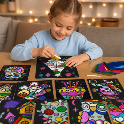 DIY-Folienkunst-Bastelset für Kinder