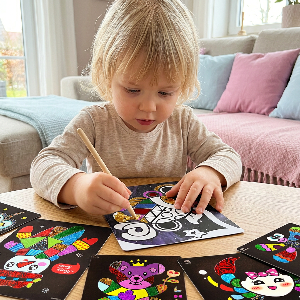 DIY-Folienkunst-Bastelset für Kinder