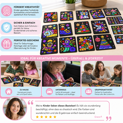 DIY-Folienkunst-Bastelset für Kinder