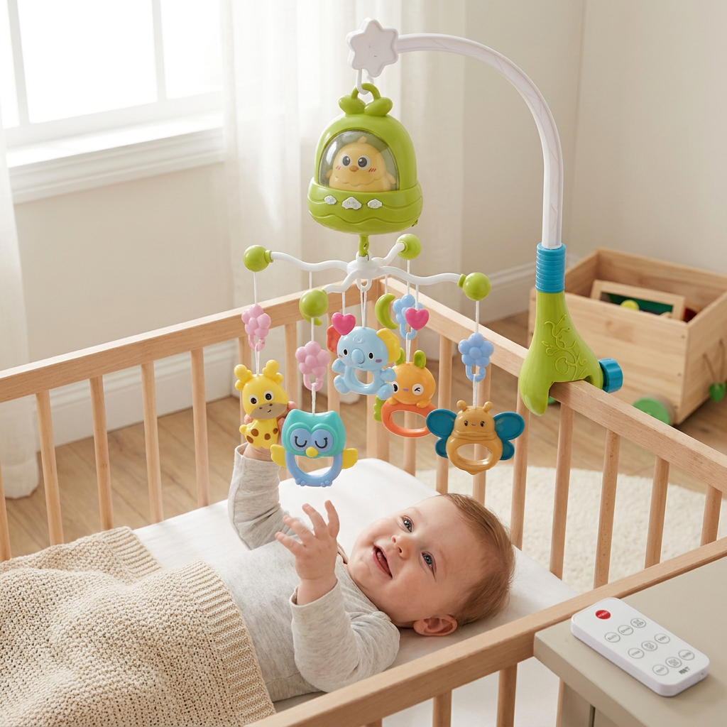 Mobile Spielzeug für Babybett & Wickeltisch