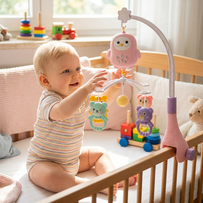 Mobile Spielzeug für Babybett & Wickeltisch