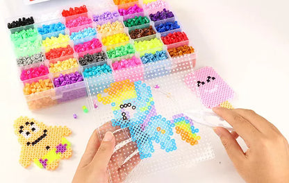 Retro Klassiker – Bügelperlen Set für kreative Bastelprojekte