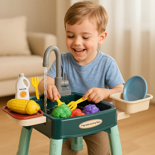 WasserWunder - Spielküche mit Magischem Wasserhahn