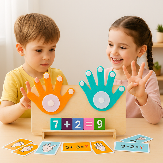 RechenFinger Mathespiel für Kinder  - Rechnen lernen leicht gemacht!
