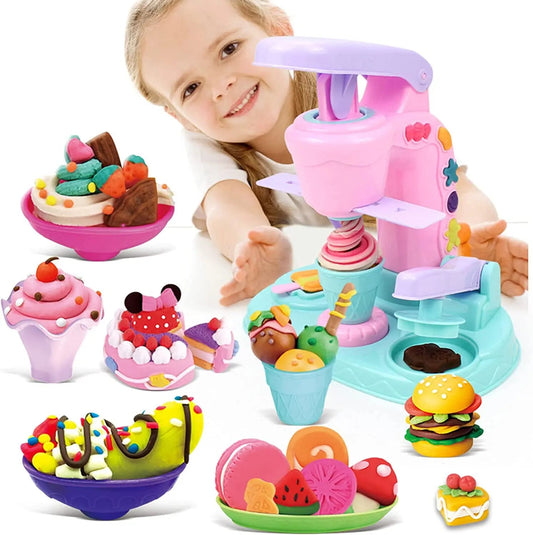Kreativer Spaß - Knete-Eismaschine