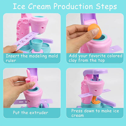 Kreativer Spaß - Knete-Eismaschine