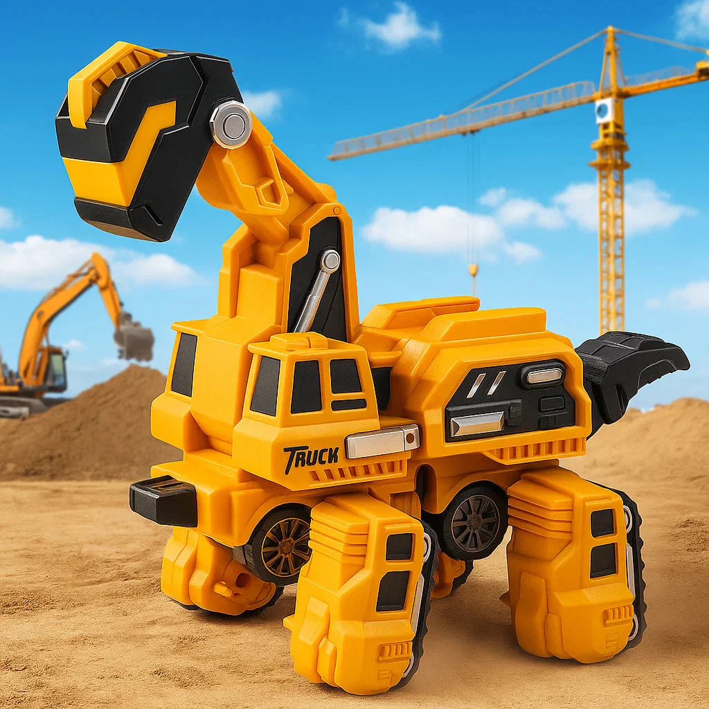 Transformierende Dinosaurier Autos