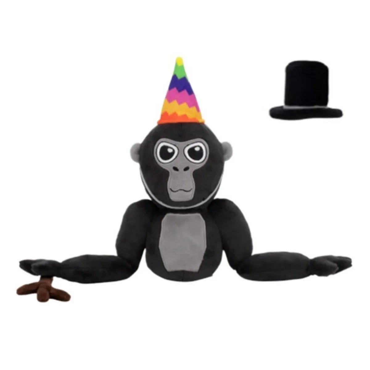 Bunte Affen-Plüschfigur