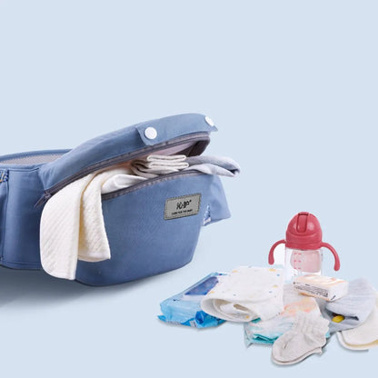 Komfortable Babytrage – Ergonomisches Tragetuch mit Verstaumöglichkeit