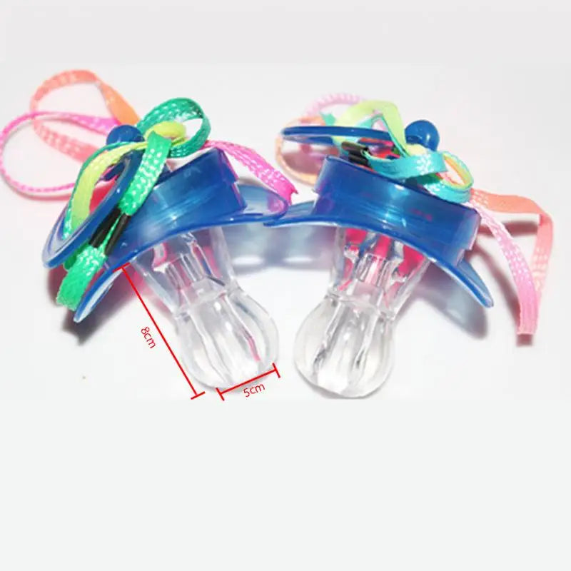 LED Schnuller mit Licht – Leuchtender Party Schnuller für Kinder