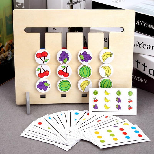 Logikspiel für Kinder - Montessori-Sortierpuzzle