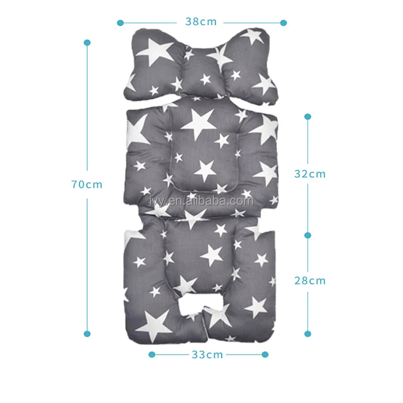 Bequeme Babyschalen Polsterauflage – Atmungsaktive Stroller Einlage