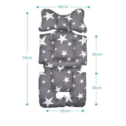 Bequeme Babyschalen Polsterauflage – Atmungsaktive Stroller Einlage